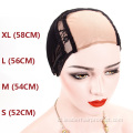 Tali yang Dapat Disesuaikan U Bagian Lace Frontal Wig Cap